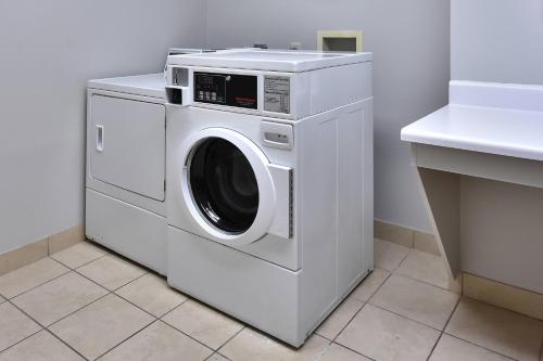 a white washer and dryer in a room at Fairfield Inn & Suites by Marriott Richmond Innsbrook in Richmond