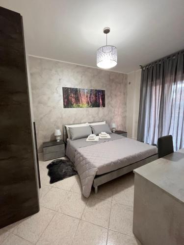 Postel nebo postele na pokoji v ubytování B&B SulViale