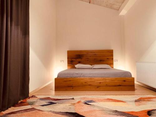 Mariam's Stunning and Sunny Apt tesisinde bir odada yatak veya yataklar