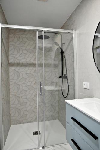 Koupelna v ubytování Apartamentos Turaca