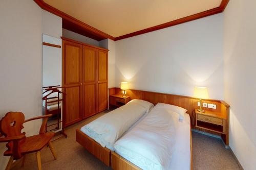 מיטה או מיטות בחדר ב-Apartment Belvair 32