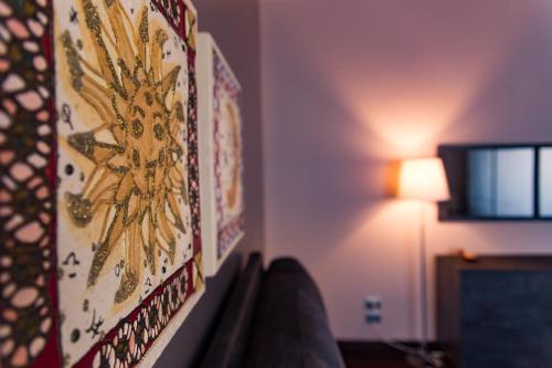 Posezení v ubytování Casa Bea