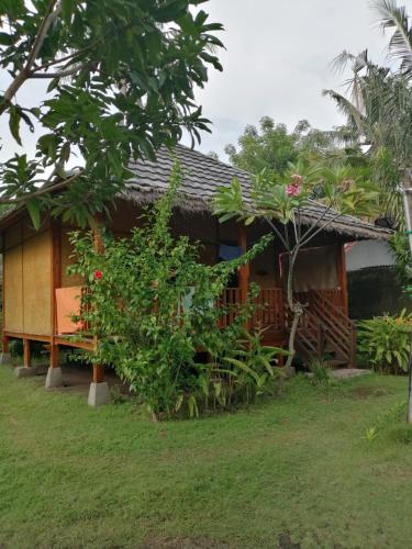 Κήπος έξω από το Tangga Bungalows Gili Air