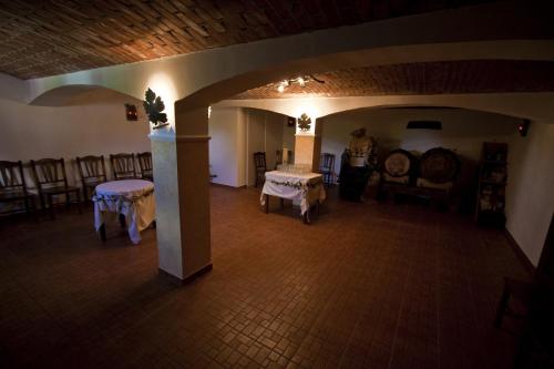 Postel nebo postele na pokoji v ubytování Merkež Guest House