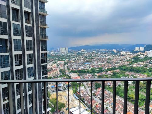 Vista general de Kuala Lumpur o vista desde el departamento