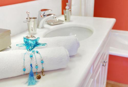 Phòng tắm tại Corfu Luxury Villas