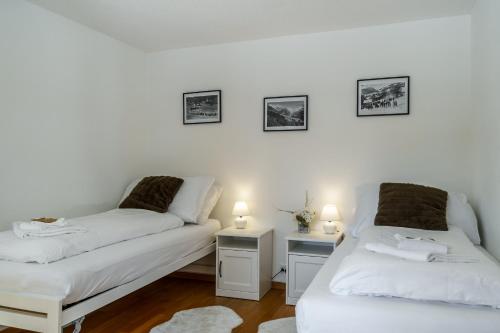 Chalet Bergrose 1にあるベッド
