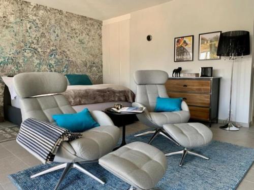 Unterkunft LUXUS DESIGN STUDIO LIDO GOLF ASCONA