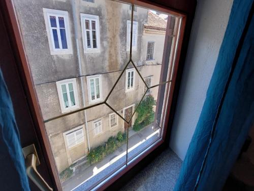 a view from a window of a building at Rooms Argo in Cres