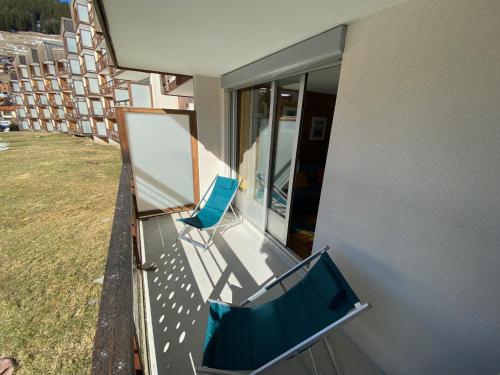 APPARTEMENT RESIDENCE COTE BRUNE, CENTRE STATION, PIED DES PISTES, 30m2, 4 ou 5 pers, PARKING GRATUIT, WIFI
