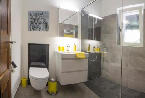 Koupelna v ubytování Residenza Viramonte - Casa Daniela, Wohnung 38