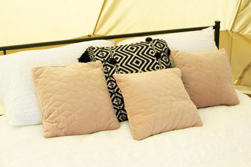 Katil atau katil-katil dalam bilik di Rivers View Holidays