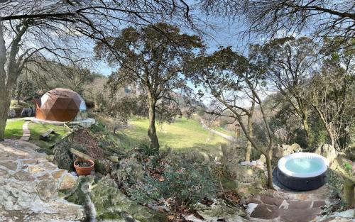 Zahrada ubytování DomoCantabria, Cúpula experiencias