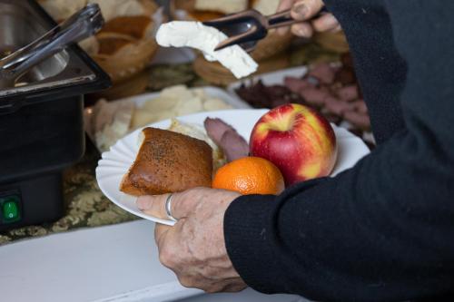 Jídlo v penzionu nebo okolí