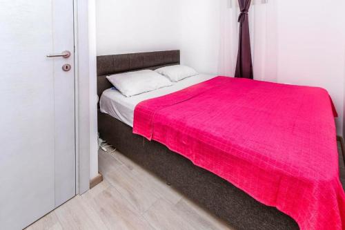 Katil atau katil-katil dalam bilik di Apartman Petra
