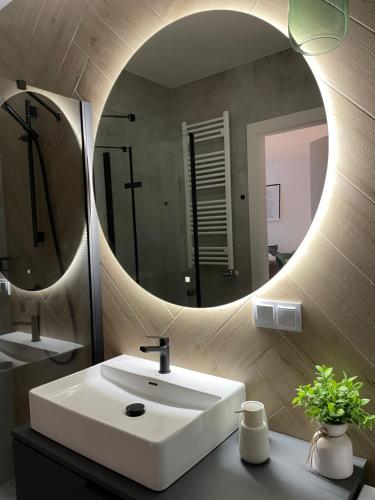Ένα μπάνιο στο Apartament & Spa Dziwnów