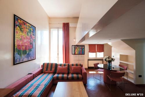 Un lugar para sentarse en Residence Sacchi Aparthotel