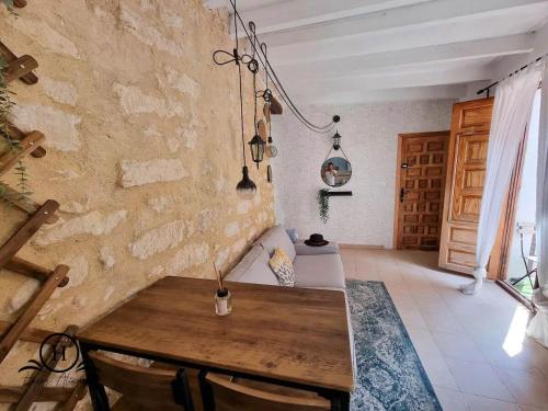 Χώρος καθιστικού στο Garden HappyAlicante