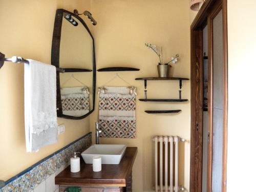 Kylpyhuone majoituspaikassa Le Male Terre Etna - 7 Guests