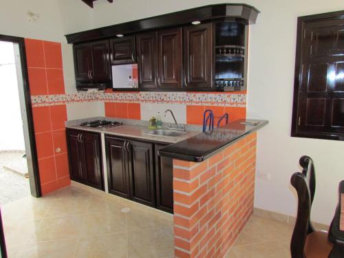 Una cocina o zona de cocina en Condominio Parque Baviera