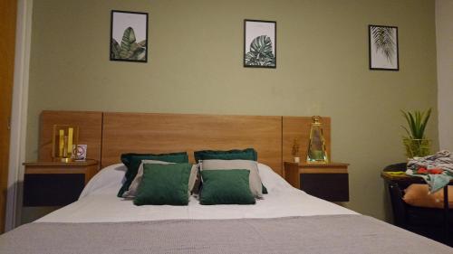 Ένα ή περισσότερα κρεβάτια σε δωμάτιο στο MONOAMBIENTE NORDICO