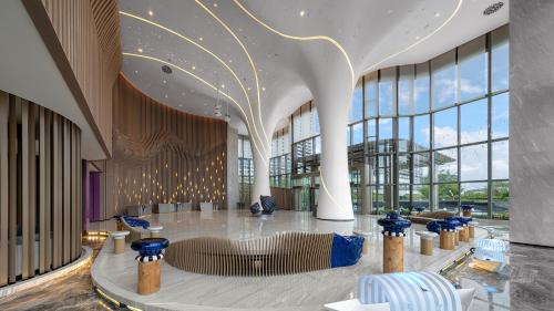 Χώρος καθιστικού στο Renaissance Changzhou Wujin Hotel