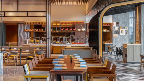 Χώρος καθιστικού στο Renaissance Changzhou Wujin Hotel