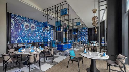 Χώρος καθιστικού στο Renaissance Changzhou Wujin Hotel