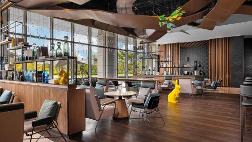 Χώρος καθιστικού στο Renaissance Changzhou Wujin Hotel