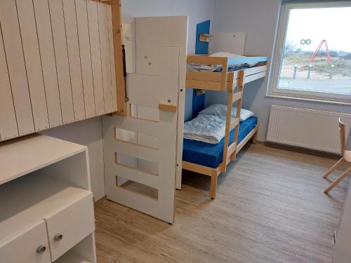 Postel nebo postele na pokoji v ubytování CVJM Freizeithaus MS Waterdelle