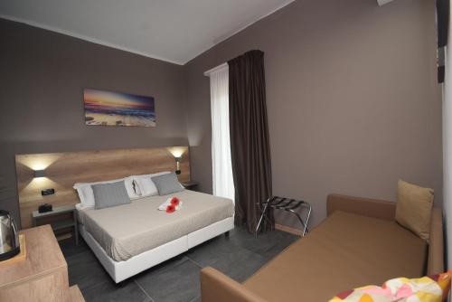 Katil atau katil-katil dalam bilik di Hotel Crisvan