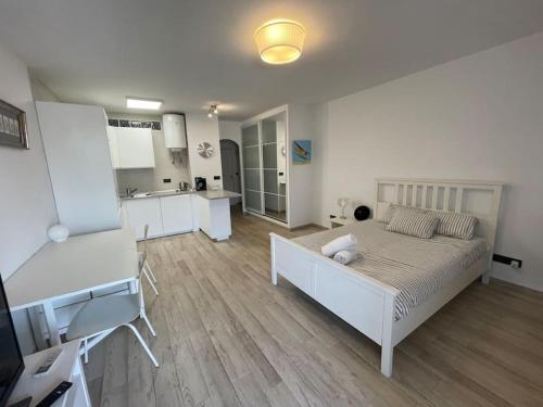 Posteľ alebo postele v izbe v ubytovaní Estudio loft en Málaga CAN6
