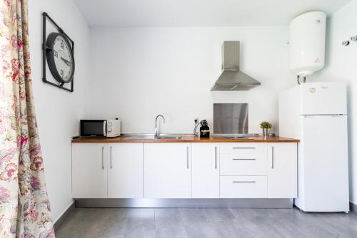 Η κουζίνα ή μικρή κουζίνα στο Sanlúcar Olehousing