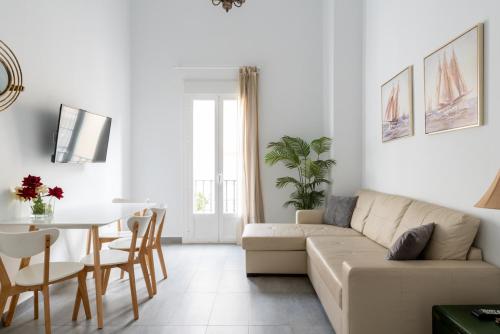 Χώρος καθιστικού στο Sanlúcar Olehousing