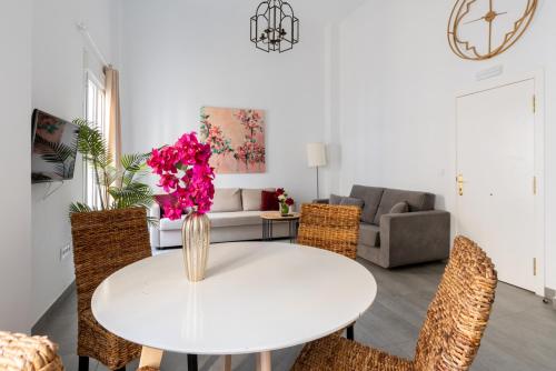 Χώρος καθιστικού στο Sanlúcar Olehousing