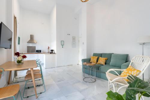 Η κουζίνα ή μικρή κουζίνα στο Sanlúcar Olehousing