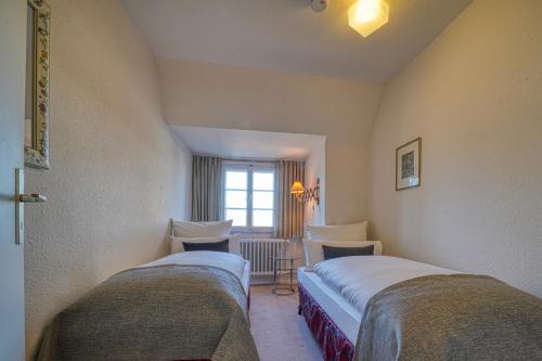 Hotel Zur Euleにあるベッド