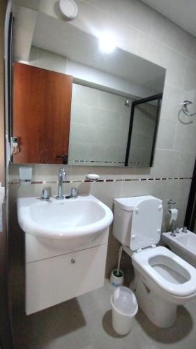 Phòng tắm tại Azucena Apart II