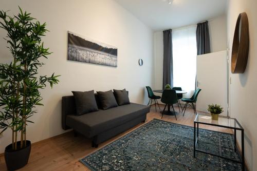 Posedenie v ubytovaní Lovely 1-bedroom apartment next to Praterstern