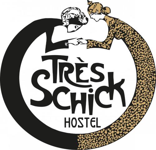 Hostel Très Schickに飾ってある許可証、賞状、看板またはその他の書類