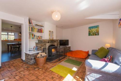 Χώρος καθιστικού στο Hallagather Self Catering