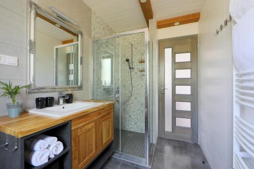 Kúpeľňa v ubytovaní Lotti Residence Exclusiv