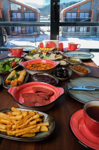 Mad i den private indkvartering eller i nærheden