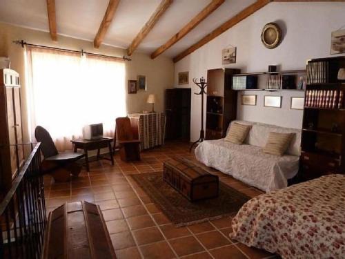 Postel nebo postele na pokoji v ubytování Casa Montes De Toledo