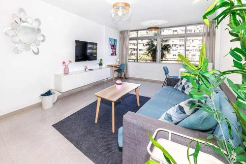 TV a/nebo společenská místnost v ubytování Apartamento Peka's Place