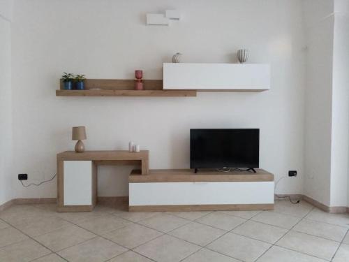 TV a/nebo společenská místnost v ubytování Paola's house