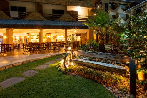 Un jardín fuera de Natal Dunnas Hotel