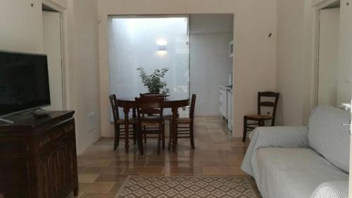TV a/nebo společenská místnost v ubytování B&B Donna Olga