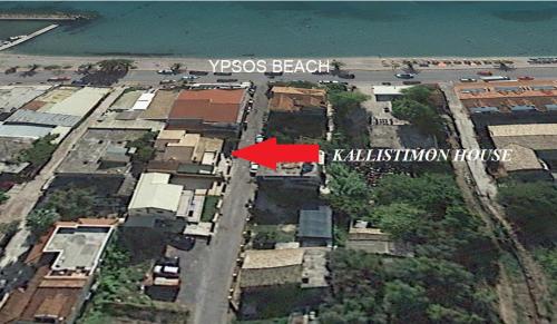 Vista aerea di Kallistimon House