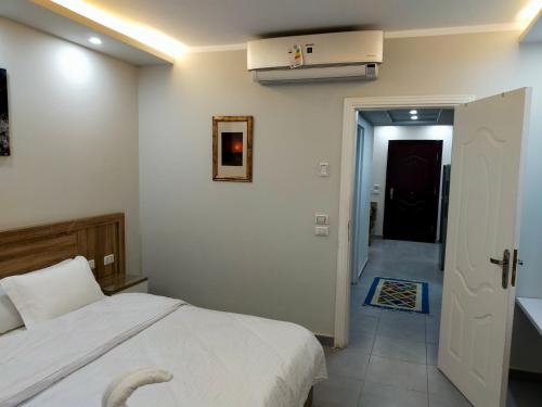 Postel nebo postele na pokoji v ubytování Sweet Home